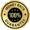 100% money back guarantee